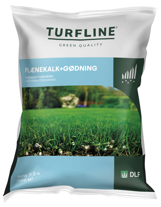 Turfline Plænekalk+Gødning 10 kg